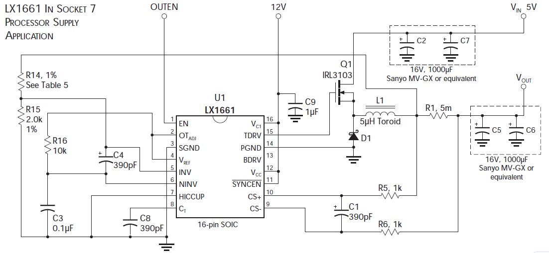 LX1661CD circuit diagram
