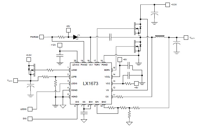 LX1673CLQ circuit diagram