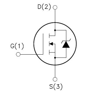 STF10NM60N circuit diagram