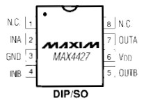 MAX4427ESA diagram