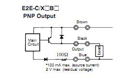 E2E-CR8B1 output circuit