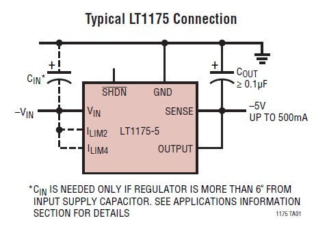 LT1175IS8PBF diagram