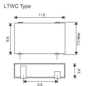 ltwc455e dimensions