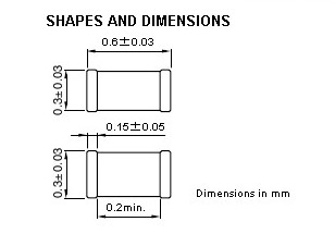 C2012X5R1C106M shape and dimensions