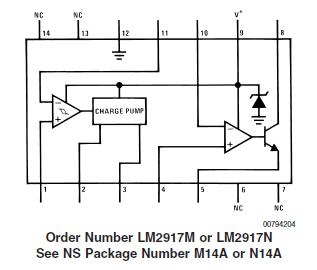 LM2917N block diagram
