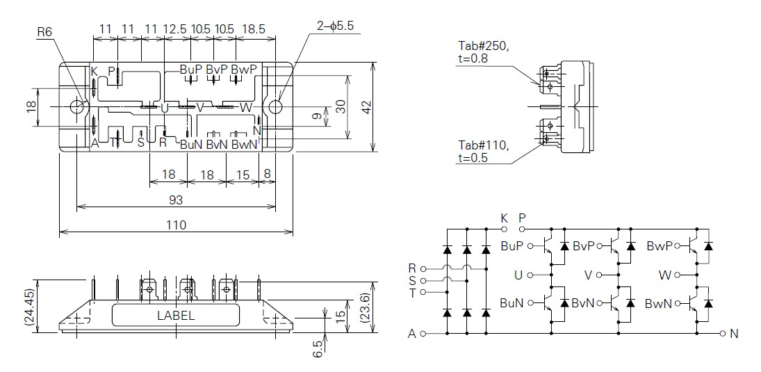 QM20KD-HB circuit diagram