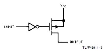 MM74C907N circuit diagram