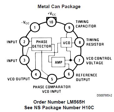 LM565N block diagram