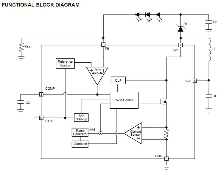 TPS61165DRVR circuit diagram