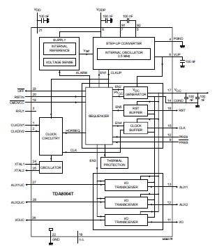 TDA8004T/C1(p/b) diagram