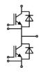 SKM200GB128D circuit diagram