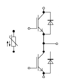 FF600R06ME3 circuit diagram