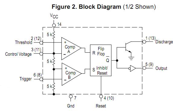 MC3456P block diagram