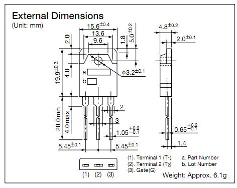 M1641P dimensions