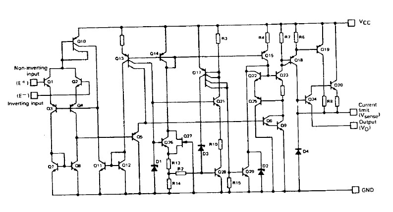TDE1747DP circuit diagram