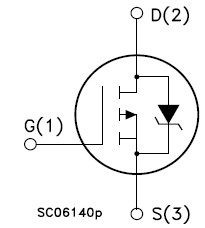 STB80PF55T4 diagram