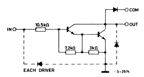 ULN2804A block diagram
