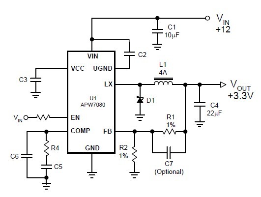 APW7080 block diagram