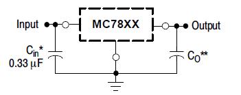 MC7812CTG circuit diagram