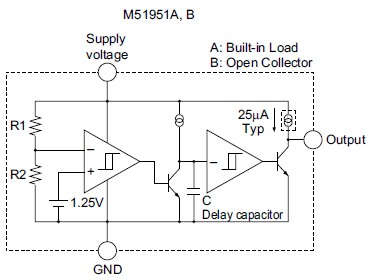 M51951AML circuit diagram