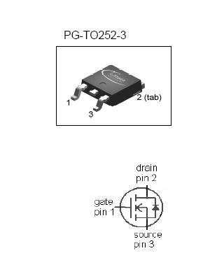 SPD06N80C3 Pin Configuration