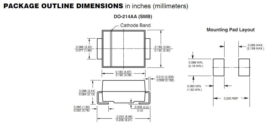 SS24-E3/52T package dimensions