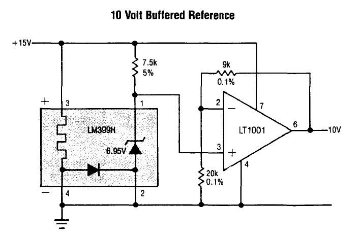 LM399H circuit diagram