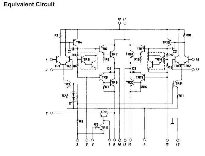 STK4182II block diagram