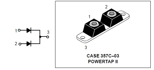 MBRP40045CTL pin connection
