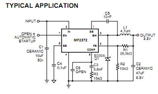 MP2372DN typical application