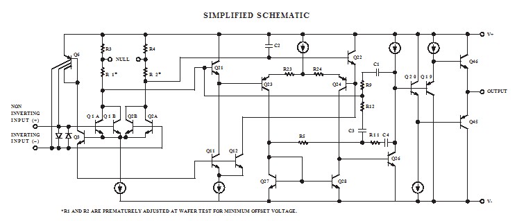 OP227EY circuit diagram
