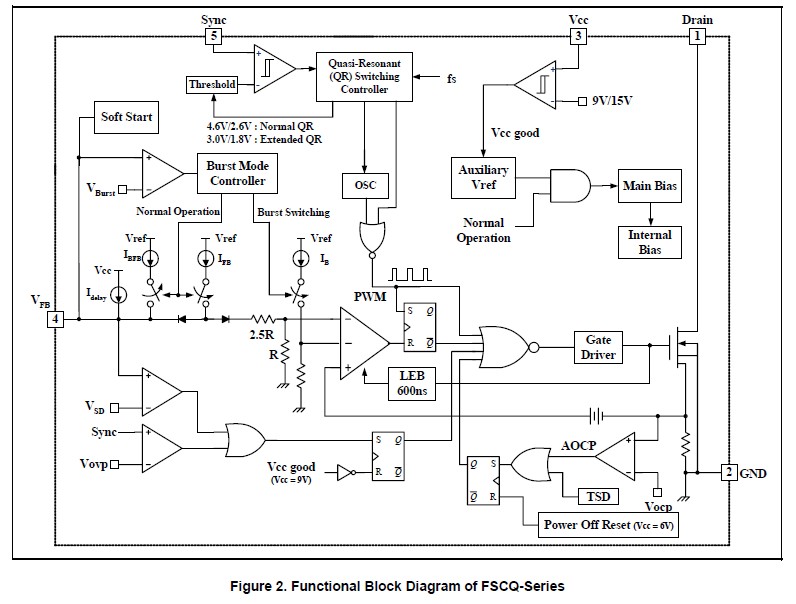 fscq1265r circuit diagram