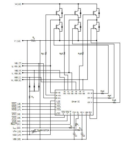 IRAMS10UP60B circuit diagram
