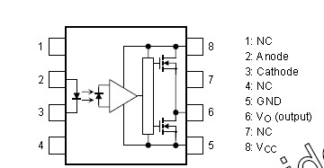 TLP350 pin connection