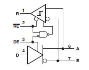 SN65HVD11DR circuit diagram