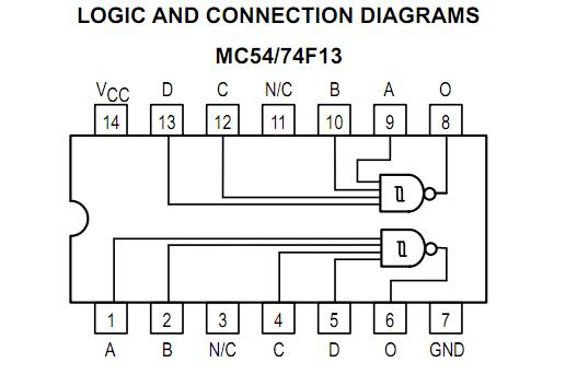 MC54F13J  block diagram