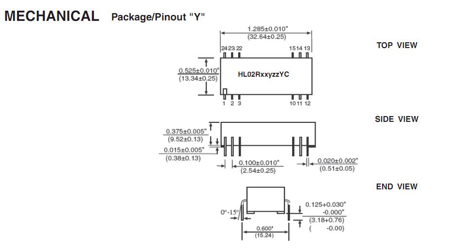 HL02R05D15YC dimensions