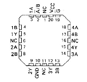 SN74LS158DR diagram
