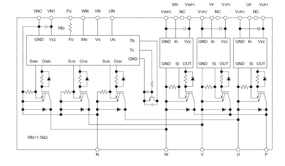PM20CEE060-5 circuit diagram