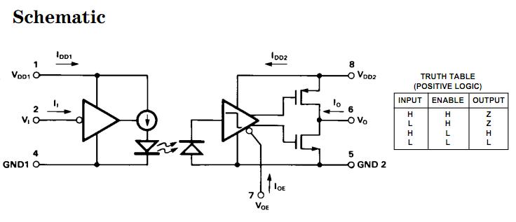HCPL7101 schematic