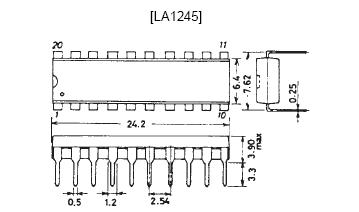 LA1245 Pin Configuration