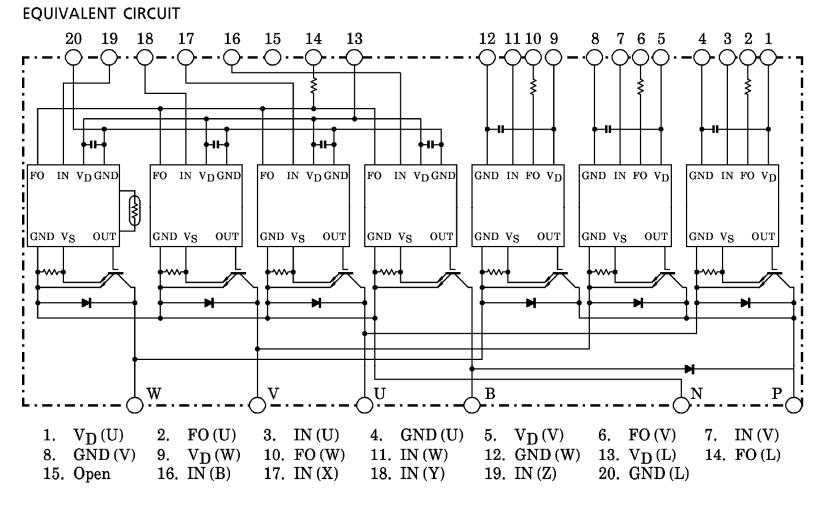 MIG50Q7CSA0X equivalent circuit