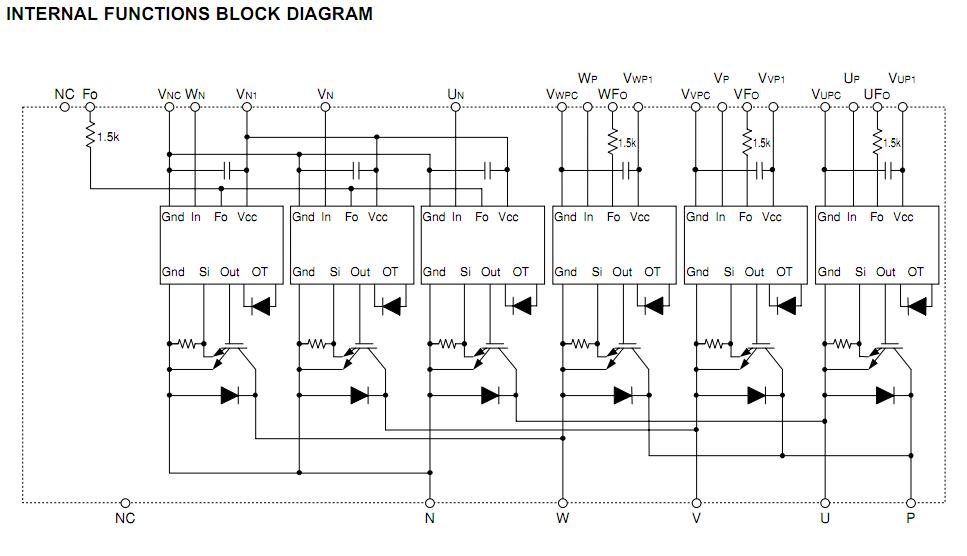 PM100CLA060 block diagram