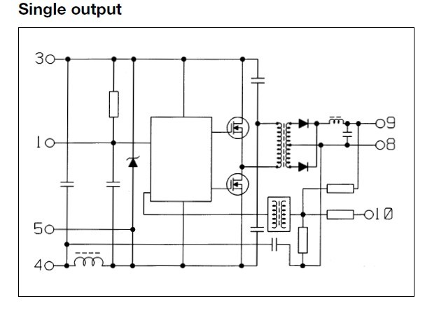 PKE4411PI circuit diagram