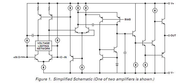 OP200G simplified schematic