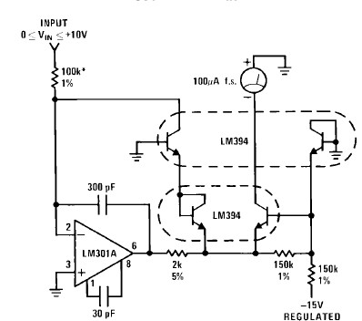 LM394CH pin connection