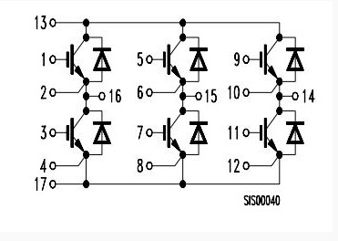 BSM50GD120DN2 circuit diagram