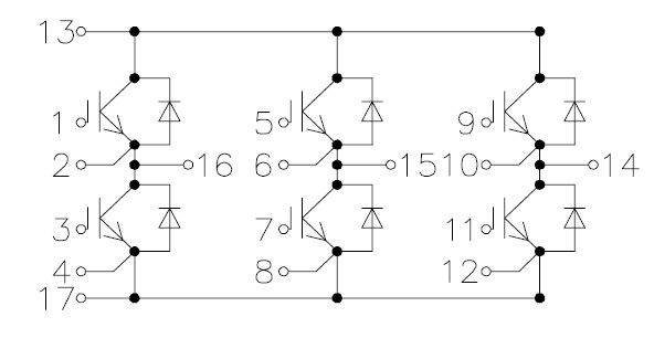 BSM35GD120DLC-E3224 circuit diagram