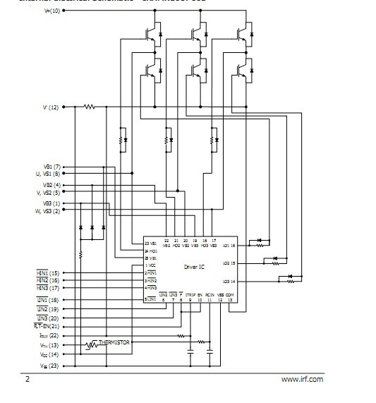 IRAMX16UP60B-2 block diagram
