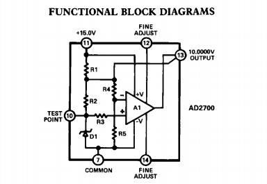 AD2700JD block diagram